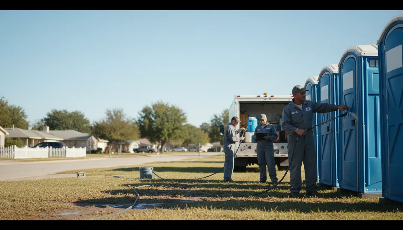 Long-Term Portable Toilet Rental in Alexandria, OH near me